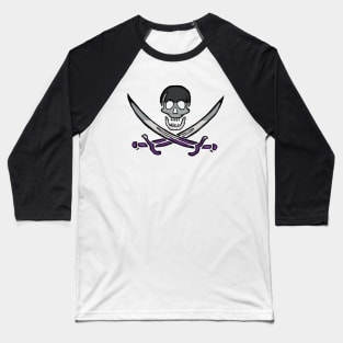 Asexual Pirate Pride Baseball T-Shirt